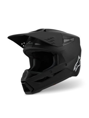 CROSSHJÄLM Alpinestars S-M3 Flat Svart