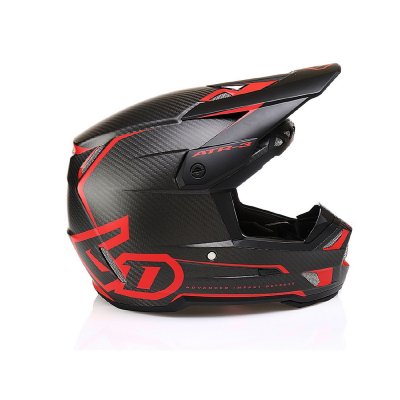 Crosshjälm ATR-3 2025 Nova Matte Helmet, Red Carbon
