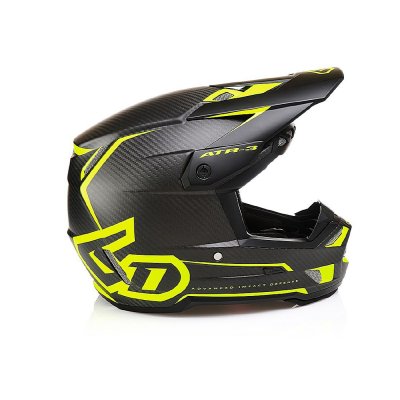 Crosshjälm ATR-3 2025 Nova Matte Helmet, Yellow Carbon