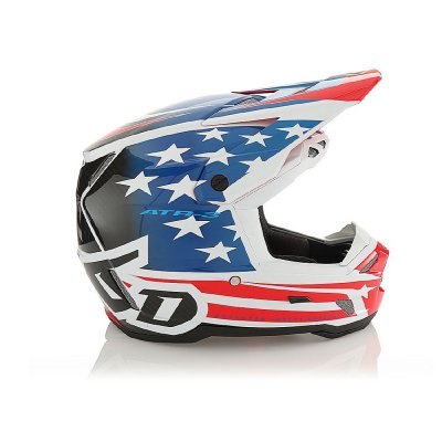 Crosshjälm ATR-3 2025 PATRIOT Helmet, Gloss Red White Blue