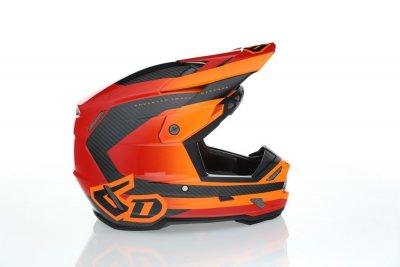 Crosshjälm ATR-3 2026 F.I.M Pure Helmet, Gloss Orange