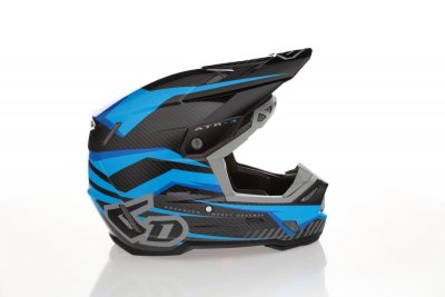 Crosshjälm ATR-3 2026 F.I.M Rival Helmet, Gloss Cyan