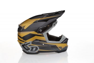 Crosshjälm ATR-3 2026 F.I.M Rival Helmet, Gloss Gold
