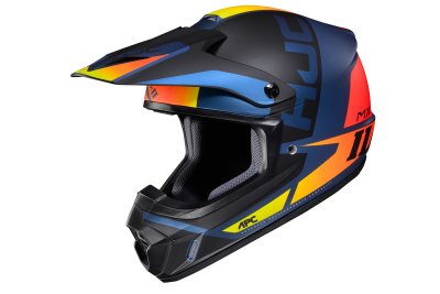 Crosshjälm HJC Hjälm CS-MX II Creed Svart/Blå/Orange MC27SF