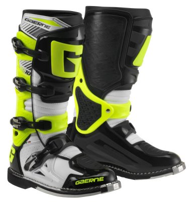 Crosstövlar GAERNE, SG-10, VUXEN,  White/Black/Yellow