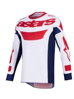 Crosströja Alpinestars 2026 Racer Riway Vit/Blå/Röd