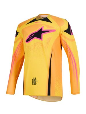 Crosströja Alpinestars 2026 Techstar Nomur Orange/Gul/Rosa