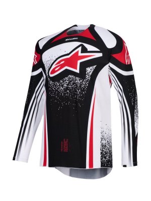 Crosströja Alpinestars 2026 Techstar Nomur Svart/Vit/Röd