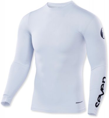Crosströja Seven Youth Zero Staple Compression Jersey White