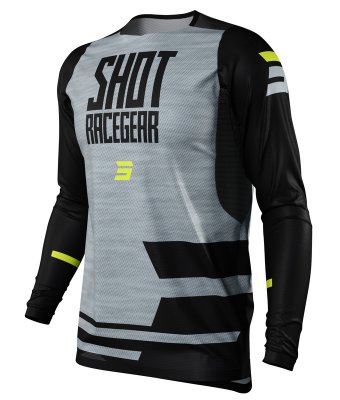 Crosströja SHOT Loom Grå