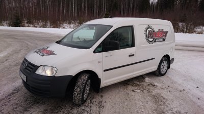 Knobby, Knobby bildekal, 1000 X 400mm, laminerad och konturskuren, bubbelfri