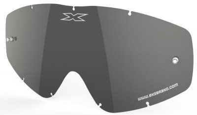 EKS GO-X Anti-Fog Lens, Clear, Silver/Mirror