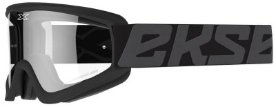 EKS Gox Flat Out Goggle - Black / Clear Lens