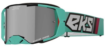 EKS Lucid Goggle, Minty - Silver Mirror Lens