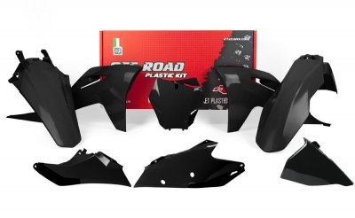 Rtech, Plastkit, SVART, GasGas 21-23 MC 450F, 22-23 MC 250, 21-23 MC 250F, 22-23 MC 350F, 21-23 MC 125