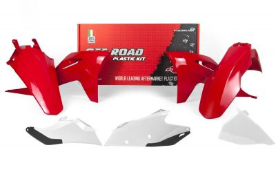 Rtech, Plastkit, VIT RÖD, GasGas 21-23 EC 250/EC 250F, 21-23 EC 350F/EC 300