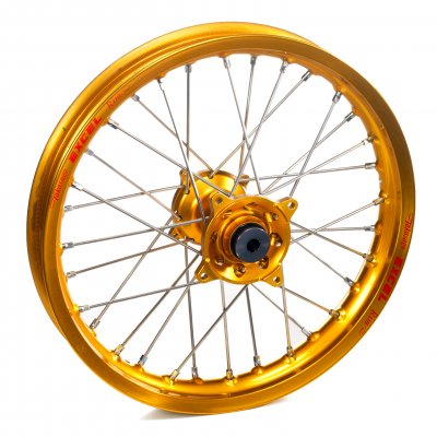 Haan Wheels, Komplett Hjul, 2,15, 18", BAK, GULD, KTM 24-27 450 EXC-F, 23-27 450 SX-F, 24-25 250 EXC/150 EXC, 24 250 EXC-F, 26-2