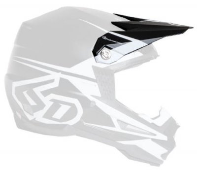 Hjälmskärm 6D ATR-1 Visor S2 Matte Black