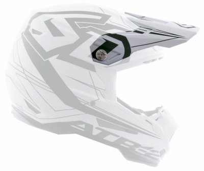 Hjälmskärm 6D ATR-2Y Visor Aero White Black