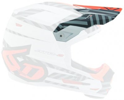 Hjälmskärm 6D ATR-2Y Visor Havoc, Neon Orange
