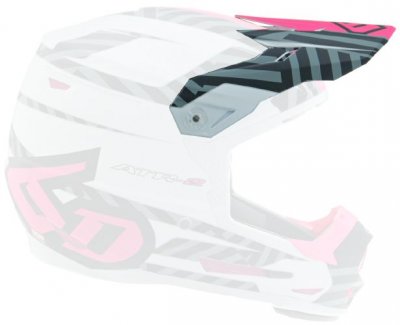 Hjälmskärm 6D ATR-2Y Visor Havoc, Neon Pink