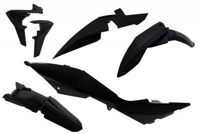 Rtech, Plastkit, SVART, Husqvarna 11-12 TC 449/TE 449/TE 511