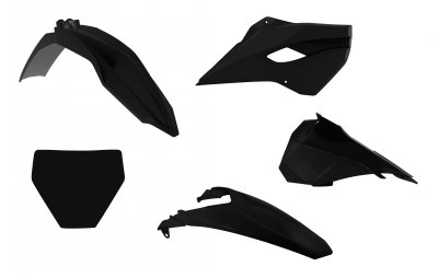 Rtech, Plastkit, SVART, Husqvarna 14-17 TC 85 (17/14)/TC 85 (19/16)