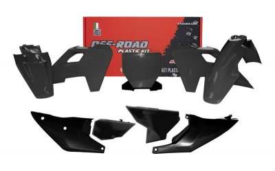 Rtech, Plastkit, SVART, Husqvarna 23-24 FC 450, 23-24 FC 250/TC 250, 23-24 FC 350, 23-24 TC 125