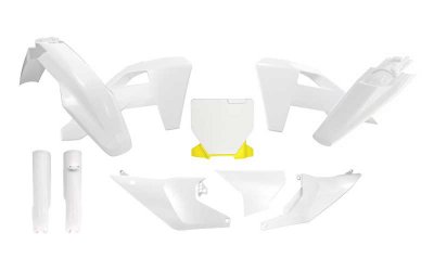 Rtech, Plastkit, O.E.M VIT, Husqvarna 26 FC 450, 25 FC 450, 25-26 FC 250, 25-27 TC 250, 25 FC 350/TC 150/TC 300, 25-27 TC 125