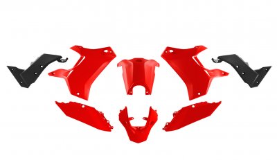 Rtech, Plastkit Revolution, SVART RÖD, Yamaha 19-24 TÉNÉRÉ 700