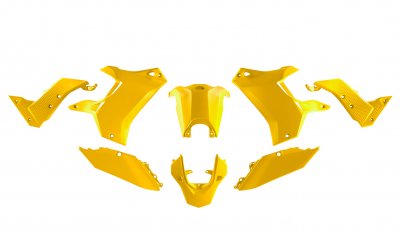 Rtech, Plastkit Revolution, SVART GUL, Yamaha 19-24 TÉNÉRÉ 700