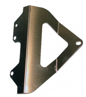 Holeshot, Kylarskydd, SILVER, Kawasaki 03-07 KX250