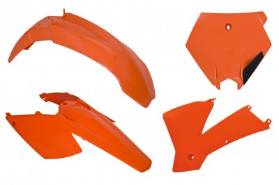Rtech, Plastkit, O.E.M, KTM 04 450 EXC-F, 03-04 450 SX-F, 04 250 EXC/250 EXC-F, 03-04 250 SX/250 SX-F, 04 125 EXC/125 SX/200 SX/