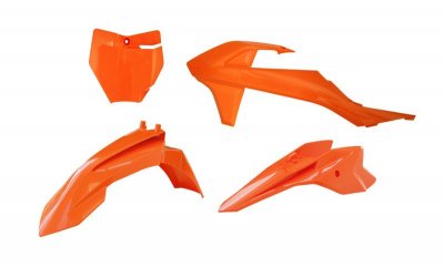 Rtech, Plastkit, ORANGE, KTM 16-23 50 SX, 20-24 SX-E 5