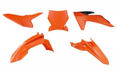 Rtech, Plastkit, ORANGE, KTM 24-27 50 SX