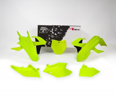 Rtech, Plastkit, NEON GUL, KTM 16-18 450 SX-F, 17-18 250 SX, 16-18 250 SX-F, 16-18 350 SX-F, 16-18 125 SX/150 SX