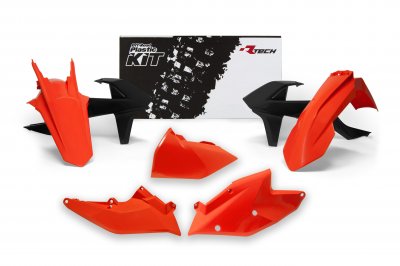 Rtech, Plastkit, O.E.M, KTM 17-19 450 EXC-F, 18-19 250 EXC TPI/300 EXC TPI, 17 250 EXC/300 EXC, 17-19 250 EXC-F, 17-19 350 EXC-F