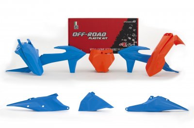 Rtech, Rtech, Plastkit, ORANGE BLÅ, KTM 19-22 450 SX-F, 19-22 250 SX/250 SX-F, 19-22 350 SX-F, 19-22 125 SX/150 SX