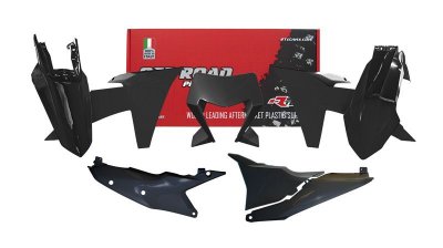 Rtech, Plastkit, SVART, KTM 24-25 450 EXC-F, 24-25 250 EXC, 24 250 EXC-F, 25 250 EXC-F, 24-25 350 EXC-F/150 EXC/300 EXC/500 EXC-