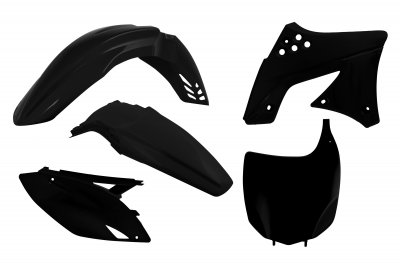 Rtech, Plastkit, SVART, Kawasaki 09-12 KX250F