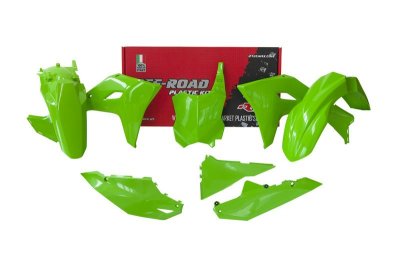 Rtech, Plastkit, O.E.M GRÖN, Kawasaki 24-26 KX450/KX450X, 25-26 KX250/KX250X