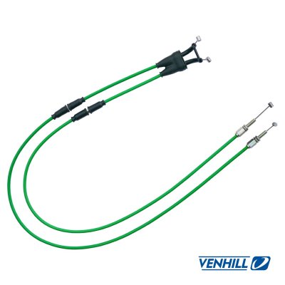 Venhill, Gasvajer, GRÖN, Kawasaki 09-11 KX450F