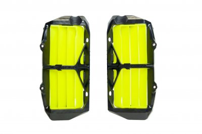 Rtech, Oversized Kylargaller Förstärkt, NEON GUL, KTM 20-27 450 EXC-F, 19-22 450 SX-F, 20-22 250 EXC TPI/150 EXC TPI/300 EXC TPI