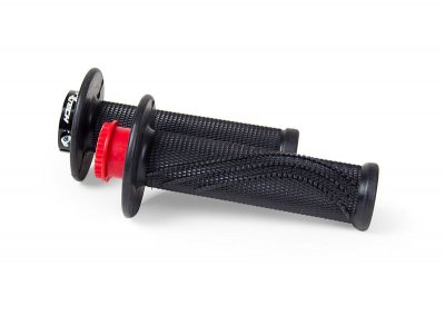 Rtech, R20 LOCK-ON GRIPS WAVE, SVART