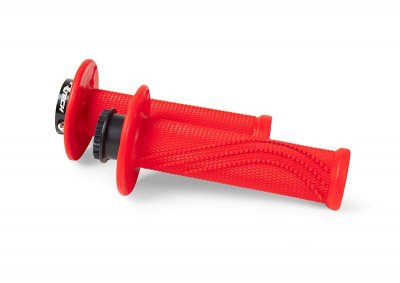 Rtech, R20 LOCK-ON GRIPS WAVE, NEON RÖD