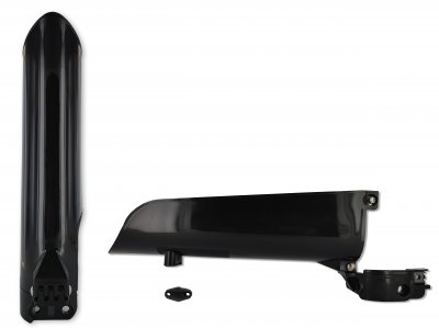 NeWWest, FLIPGUARD Gaffelskydd, SVART, KTM 16-23 450 EXC-F, 15-22 450 SX-F, 18-22 250 EXC TPI/300 EXC TPI, 23 250 EXC/150 EXC/30