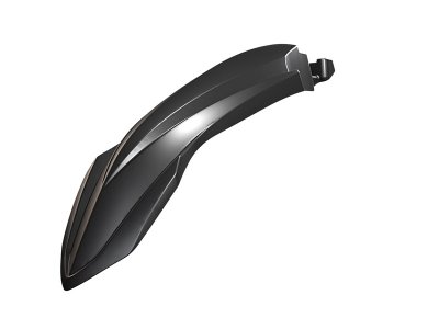 Rtech, Framskärm, HÖG, SVART, Yamaha 19-25 TÉNÉRÉ 700