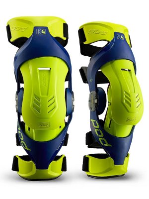 POD K4 3.0 Knee Braces, Fluoro
