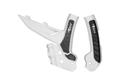 Rtech, Ramskydd, SVART VIT, KTM 24-26 450 EXC-F, 23-26 450 SX-F, 24-25 250 EXC/150 EXC, 24 250 EXC-F, 25 250 EXC-F /150 SX, 26 2