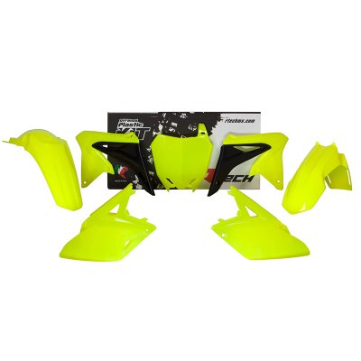Rtech, Plastkit, NEON GUL, Suzuki 08-17 RM-Z450
